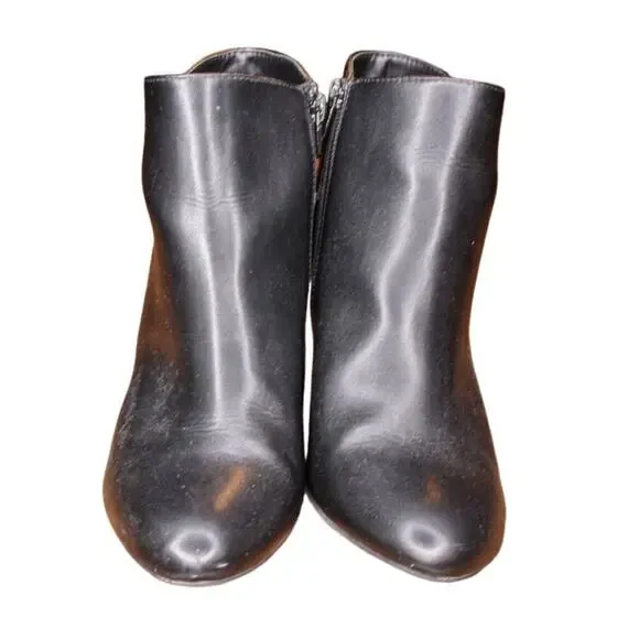 Alfani Step N Flex High Heel Bootie Ankle Boots Bow Detail Size 8.5M - Picture 4 of 5